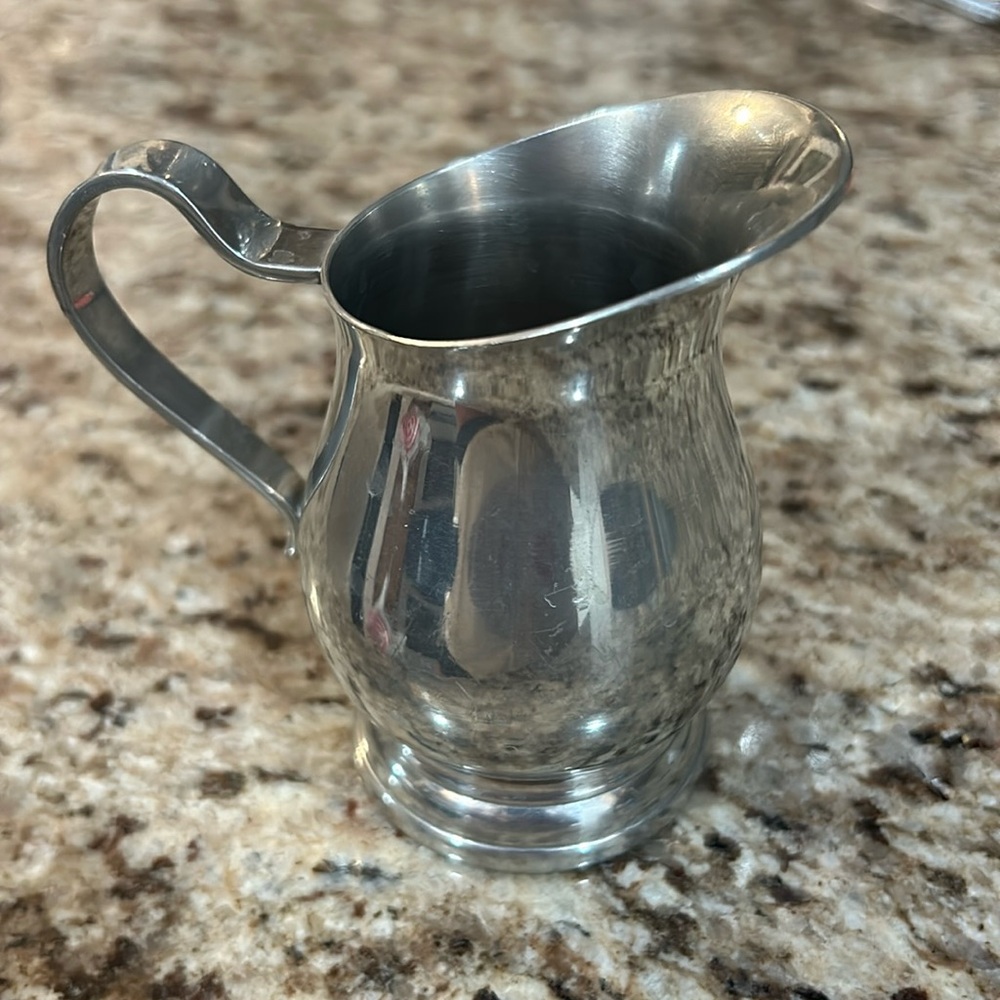 Vintage Colonial Pewter by Boardman Creamer